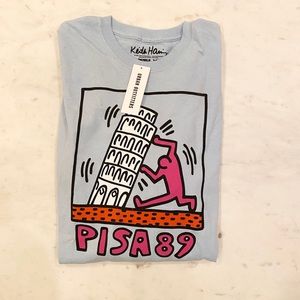 Urban Outfitters X Keith Haring Long Sleeve Tee